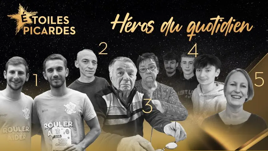 Étoiles picardes 2024 : Hugo Nicaise, 1er de la catégorie « héros du quotidien »